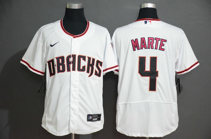 Diamondbacks 4 Ketel Marte White Nike Flexbase Jersey,We sell and wholesale Diamondbacks 4 Ketel Marte White Nike Flexbase Jersey on line form chian!